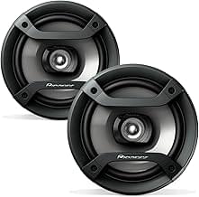 PIONEER F-Series TS-F1634R 6.5” 2-Way Speakers (Pair) – 200W Max, Balanced Sound + Smooth Treble, Great Stock Replacement, High-Efficiency Speaker Designed for OEM Power